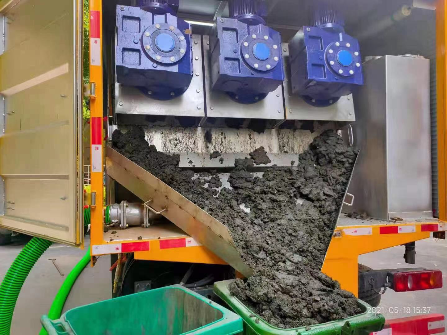 枣阳化粪池清掏城市维护站-泥浆净化干湿分离处理